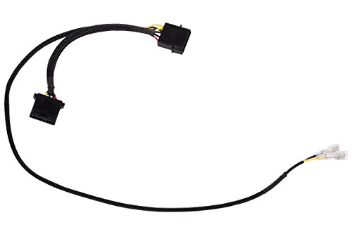 Alphacool 18516 4Pin Molex einfach Adapter Magnetventil 50cm - schwarz Kabel Sonstige Kabel von Alphacool