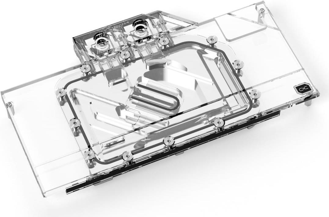 Alphacool 18670 Computerkühlsystemteil/-zubehör Wasserblock + Rückenplatte (18670) (geöffnet) von Alphacool