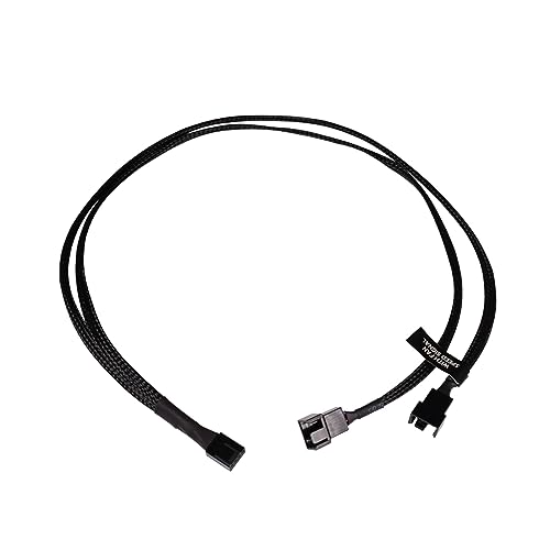 Alphacool 18678 Y-Splitter 4-Pin auf 2x 4-Pin PWM 60cm Kabel Modding gesleevt schwarz Alphacool 18678 Y-Splitter 4-Pin auf 2x 4-Pin PWM 60cm Kabel Modding gesleevt schwarz von Alphacool