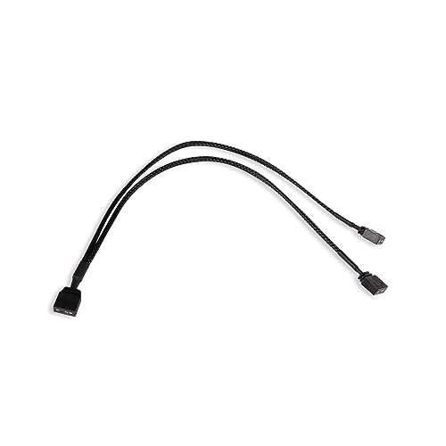 Alphacool 18705 Y-Splitter aRGB 3-Pin auf 2x 3-Pin 30cm schwarz Modding Kabel gesleevt Alphacool 18705 Y-Splitter aRGB 3-Pin auf 2x 3-Pin 30cm schwarz Modding Kabel gesleevt von Alphacool