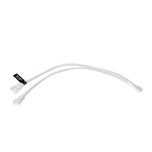 Alphacool 18725 Y-Splitter 4-Pin auf 3x 4-Pin PWM 15cm weiß Kabel Modding gesleevt weiss Alphacool 18725 Y-Splitter 4-Pin auf 3x 4-Pin PWM 15cm weiß Kabel Modding gesleevt weiss von Alphacool