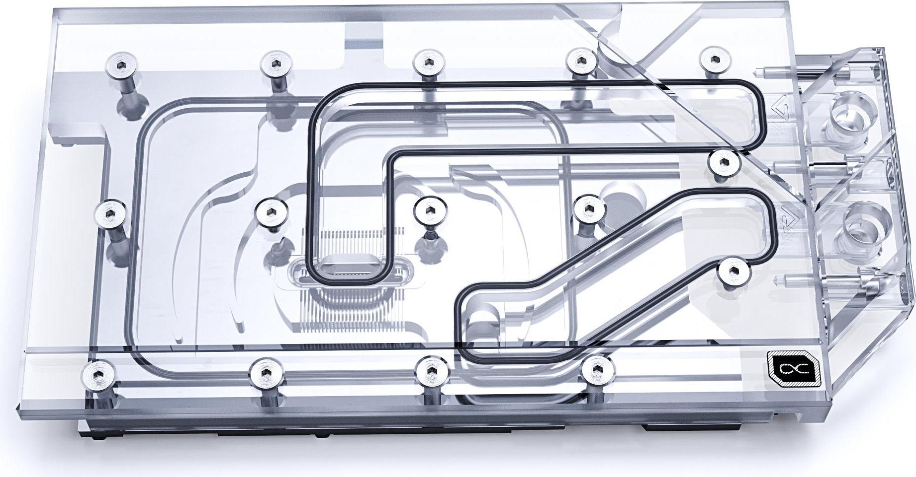 Alphacool Eisblock Aurora Acryl GPX-N RTX 3090 Founders Edition mit Backplate EOL (11941) von Alphacool