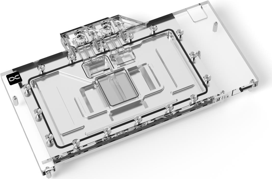 Alphacool Eisblock Aurora Acryl GPX-N RTX 4090 Suprim mit Backplate (13459) von Alphacool