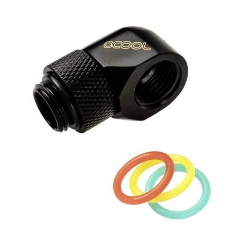 Alphacool Eiszapfen Adapter 90 Grad G1/4 Zoll AG auf G1/4 Zoll IG Wasserkühlung-Winkelverbinder Alphacool Eiszapfen Adapter 90 Grad G1/4 Zoll AG auf G1/4 Zoll IG Wasserkühlung-Winkelverbinder von Alphacool