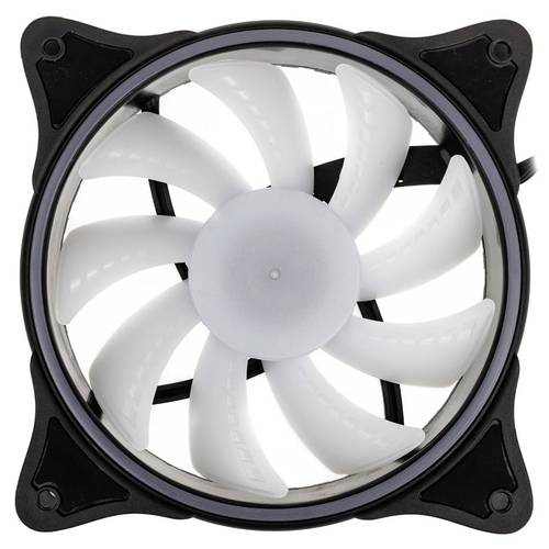 Alphacool Rise Aurora PC-Gehäuse-Lüfter Schwarz (B x H x T) 120 x 120 x 25mm von Alphacool