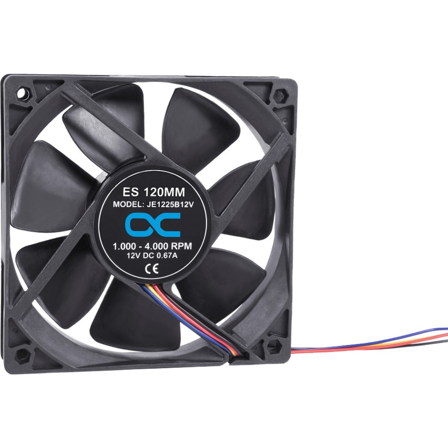 ES 120mm 1.000-4.000rpm Fan 120x120x25mm, Gehäuselüfter von Alphacool