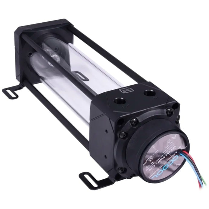 Eisbecher Aurora D5 Acetal/Glas - 250mm, Ausgleichsbehälter von Alphacool