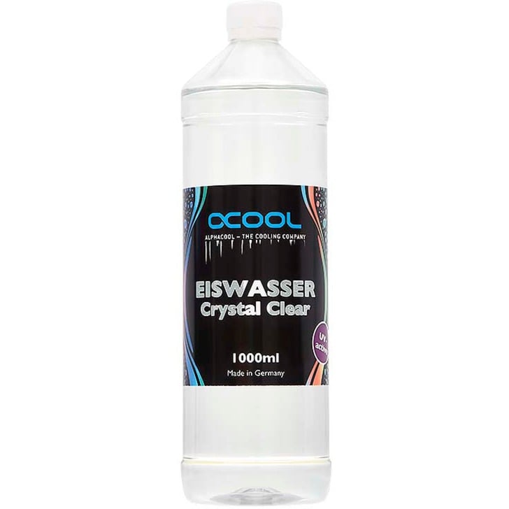 Eiswasser Crystal Clear UV-aktiv Fertiggemisch 1000ml , Kühlmittel von Alphacool