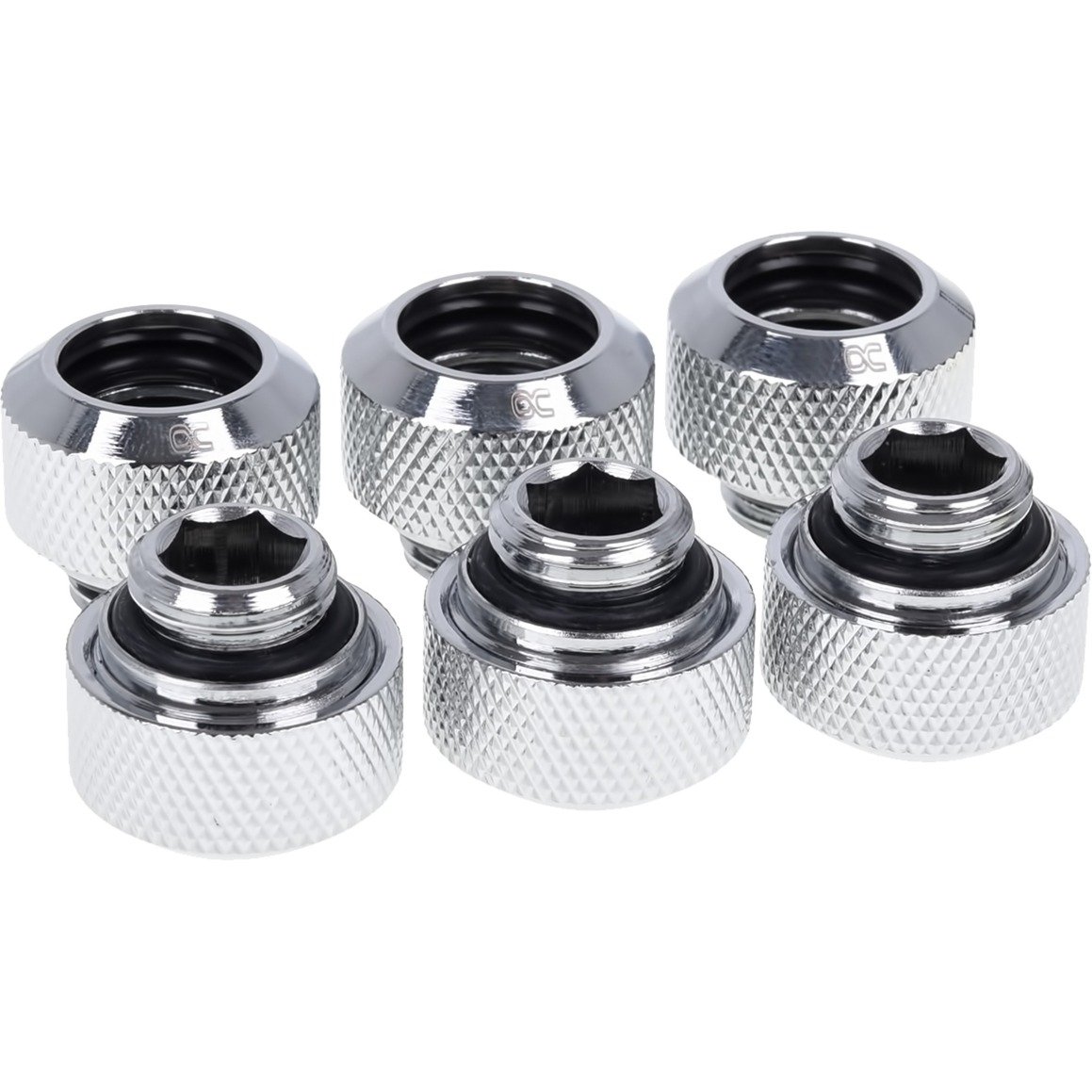 Eiszapfen 13mm HardTube Anschraubtülle G1/4, Schrauben-Set von Alphacool