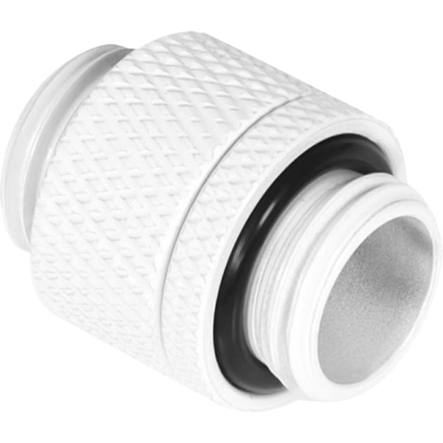 Eiszapfen Doppelnippel drehbar G1/4 AG auf G1/4 AG - White, Verbindung Eiszapfen Doppelnippel drehbar G1/4 AG auf G1/4 AG - White, Verbindung von Alphacool