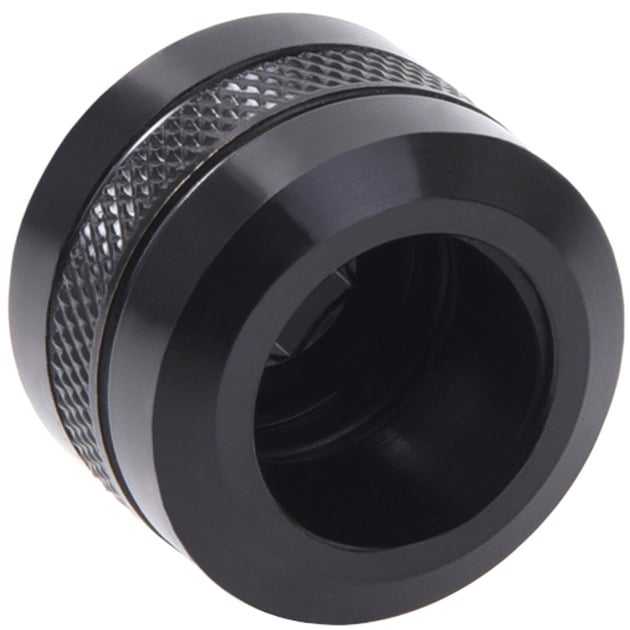 Eiszapfen PRO 16mm HardTube Fitting G1/4 - Deep Black, Verbindung von Alphacool