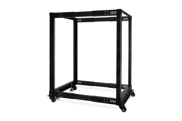 GHE Alphacool ES 19" Open Frame Serverrack 18HE Verstellbare Tiefe von Alphacool