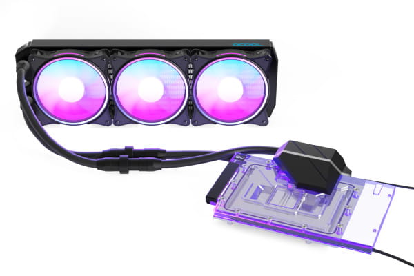 KOI Alphacool Eiswolf 2 AIO - 360mm RTX 4080 Strix mit Backplate EOL von Alphacool