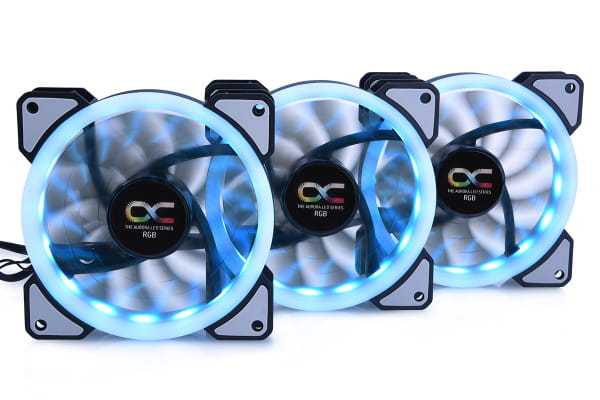 L12 Alphacool Eiszyklon Aurora LUX Digital RGB - 3er Kit (120x120x2... von Alphacool