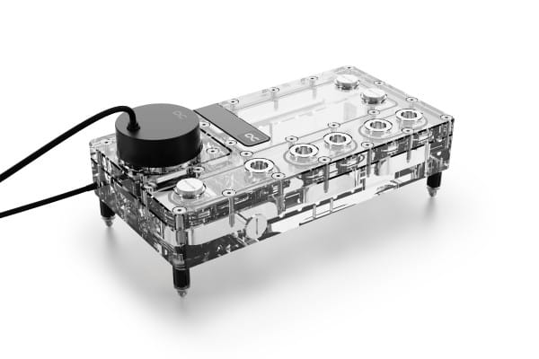 PUM Alphacool Core Distro Plate 240 Rechts mit VPP D5 Apex Pumpe von Alphacool