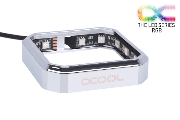 WACZ Alphacool Aurora XPX RGB Frame - Chrome PHT EOL von Alphacool