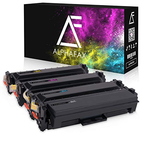 Alphafax 4 Toner kompatibel mit Canon 046H für i-Sensys LBP653Cdw LBP-654CX MF-732CDW MF-734CDW MF-735CX von Alphafax