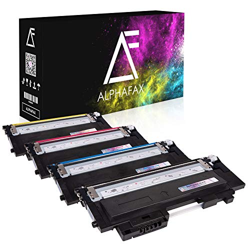 Alphafax 4X Toner ersetzt Samsung CLT-P404C CLT-K404S CLT-C404S CLT-M404S CLT-Y404S Multipack Schwarz Cyan Magenta Gelb von Alphafax