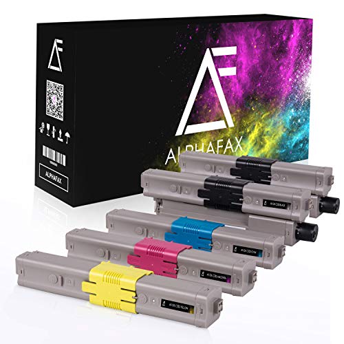 Alphafax 5 Toner kompatibel mit Oki C-332DN MC-363DN von Alphafax