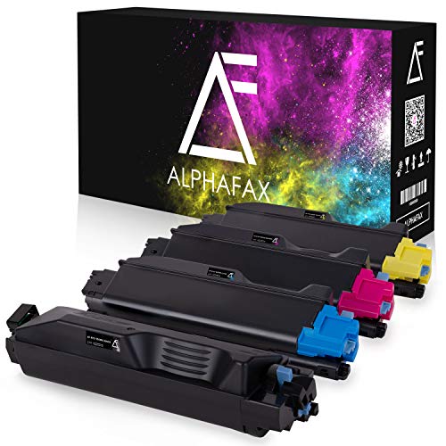 Alphafax Set 4 Toner kompatibel für Kyocera TK5290 TK-5290 ECOSYS P7240CDN von Alphafax