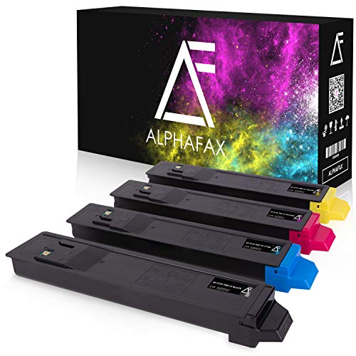 Alphafax Set 4 Toner kompatibel für Kyocera TK8115 TK-8115 ECOSYS M8124CIDN M8124CIDN/KL3 M8130CIDN M8130CIDN/KL3 von Alphafax