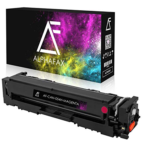 Alphafax Toner Magenta kompatibel für Canon 054 | 054H | i-Sensys LBP621CW | LBP623CDW Serie | MF640 Serie | MF641CW | MF643CDW | MF645CX – 3026C002 von Alphafax