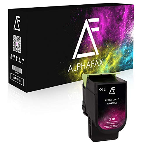 Alphafax Toner Magenta kompatibel für Lexmark CS-317 DN | CS-417 DN | CS-517 DE | CX-317 DN | CX-417 DE | CX-517 DE – 71B0030 von Alphafax