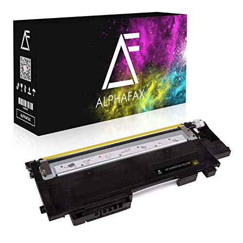 Alphafax Toner kompatibel mit HP W2072A für HP Color Laser 150 a 150 nw 150 Series MFP 170 Series MFP 178 nw MFP 178 nwg MFP 179 FNG MFP 179 fnw [MIT CHIP] von Alphafax