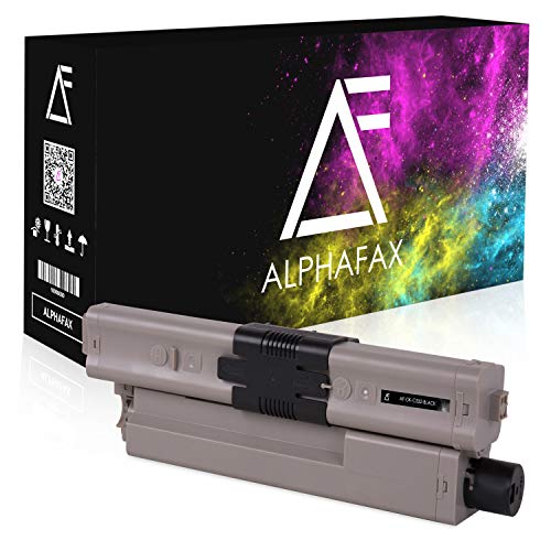 Alphafax Toner kompatibel mit Oki MC573-DN C532dn C542-DN MC563dn Black 7.000 Seiten von Alphafax