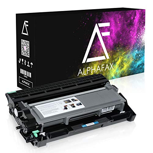 Alphafax Toner mit Trommel kompatibel mit Dell E310 für E310dw, E514dw, E515dn, E515dw - Schwarz 2.600 Seiten, Trommel 12.000 Seiten von Alphafax