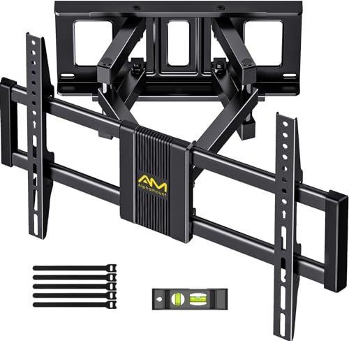 Alphamount TV Wandhalterung Schwenkbar für 37-75 Zoll Fernseher, Neigbar Ausfahren Wandhalterung Fernseher, TV Halterung Max Gewicht 45kg, VESA 200x100 zu 600x400mm Alphamount TV Wandhalterung Schwenkbar für 37-75 Zoll Fernseher, Neigbar Ausfahren Wandhalterung Fernseher, TV Halterung Max Gewicht 45kg, VESA 200x100 zu 600x400mm von Alphamount