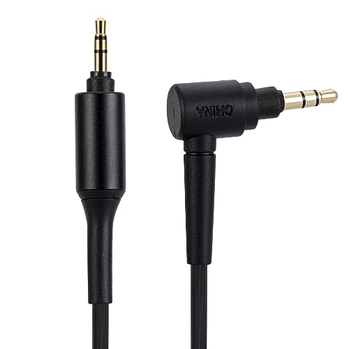 Ersatz-Audiokabel für Sony, kompatibel mit Sony MDR-10R MDR-1A XB950 Z1000 WH-1000XM2 H800 H950 10RBT H900 MSR7 Kopfhörer 3,5mm Stereo-Klinkenkabel, kein Inline-Mikrofon und Lautstärkeregler von Alphatec