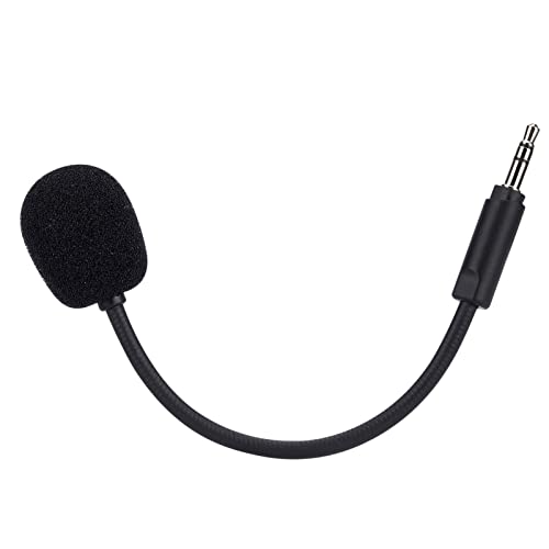 Ersatz-Gaming-Mikrofon für Logitech G735 Wireless-Gaming-Headset auf PS4 PS5 Xbox One PC, 3,5 mm abnehmbares Galgenmikrofon von Alphatec