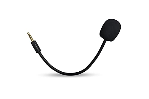 Ersatz-Mikrofon für Razer Barracuda X Kopfhörer auf PS4 PS5 Xbox One PC Mikrofon mit abnehmbarem 3,5 mm Bügel von Alphatec