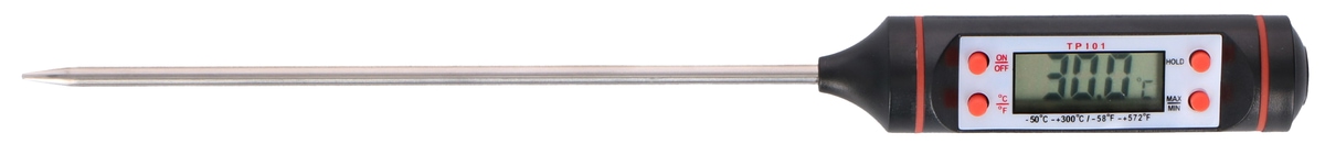 ALPINA Digitales-Küchenthermometer, 25x240 mm, -50 bis +300 Grad Cel. ALPINA Digitales-Küchenthermometer, 25x240 mm, -50 bis +300 Grad Cel. von Alpina