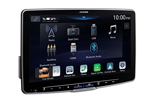 Alpine Halo11 iLX-F115DU8 - Autoradio mit 11-Zoll-Touchscreen, DAB+, 1-DIN Einbaugehäuse, Wireless Apple Carplay und Android Auto Unterstützung für FIAT Ducato 8 von Alpine Pro