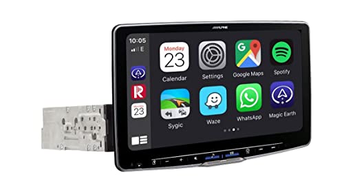Alpine ILX-f115TRA | Autoradio mit 11-Zoll-Touchscreen, DAB+, 1-DIN Einbaugehäuse, Wireless Apple Carplay und Android Auto Unterstützung für Ford Transit (ab 2018) von Alpine