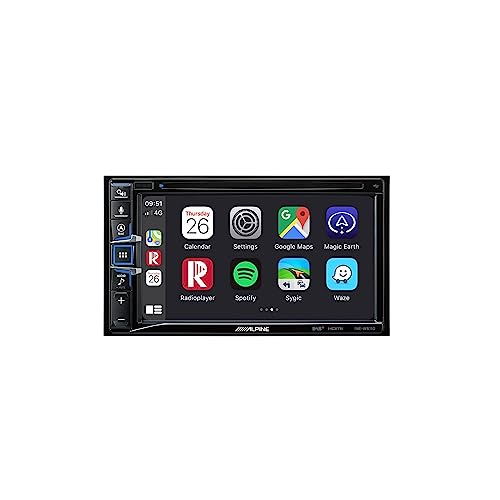 Alpine INE-W611DC - 6,5-Zoll Navigationssystem, Android Auto, Apple Carplay, Bluetooth/CD, DVD/USB/HDMI von Alpine Pro