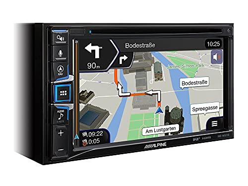 Alpine INE-W611DC - 6,5-Zoll Navigationssystem, Android Auto, Apple Carplay, Bluetooth/CD, DVD/USB/HDMI von Alpine