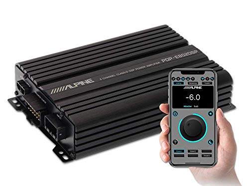 Alpine PDP-E802DSP DIGITALER 8 Kanal DSP VERSTÄRKER 8 x 100 WATT RMS von Alpine Pro