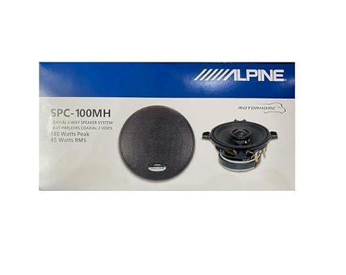 Alpine SPC-100MH - 10cm 2-Wege Lautsprecher Koaxsystem - 1 Paar von Alpine Pro