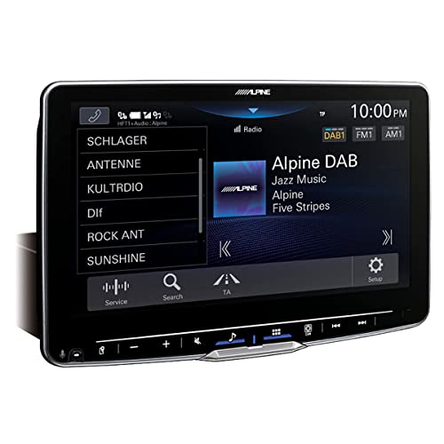 Alpine iLX-F905DU8 | Autoradio mit 9-Zoll Touchscreen, DAB+, 1-DIN-Einbaugehäuse, Apple CarPlay Wireless und Android Auto Unterstützung für FIAT Ducato 8 von Alpine Rivers