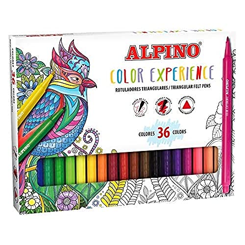 Alpin Dual Artist Dual Spitze Color Experience Etui mit 36 verschiedenen Farben von Alpino