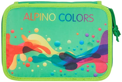 Alpino 136400 - Mäppchen 2 Etagen, bunt von Alpino