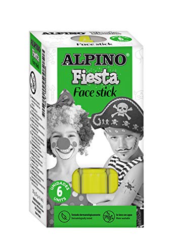 Alpino DL000086 Malkleber, 6 Stück, Gelb von Alpino