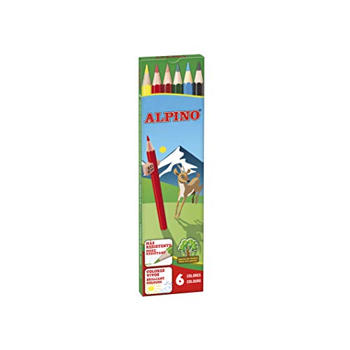 Alpino al010653 – Etui 6 Stifte von Alpino