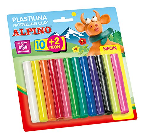 Alpino dp000018 – Blister mit 12 rollitos Knete von Alpino