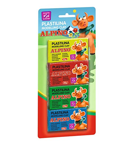 Alpino dp000934 – Blister 4 Stück Knete von Alpino