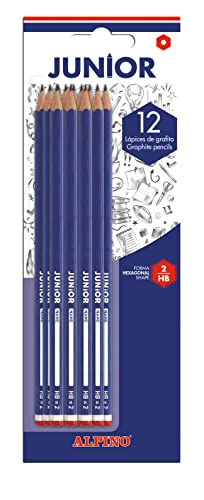 Alpino ju000012 – Blister 12 Buntstifte mit Gardinenband von Alpino