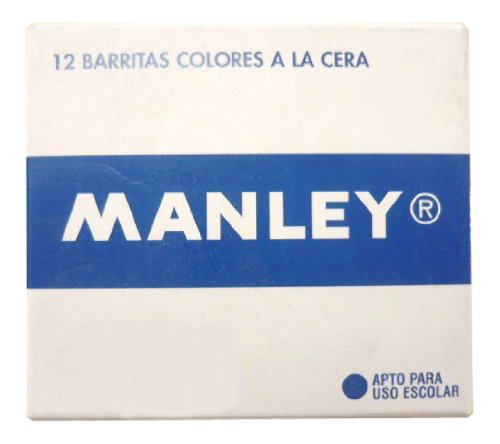 MANLEY 30 – Wachsmalstifte, 12 Stück von Manley